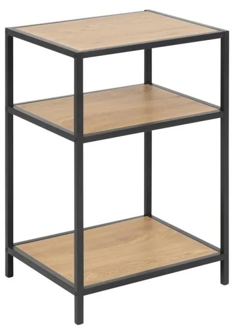 Comodino nero Seaford - Actona