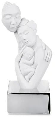 BONGELLI PREZIOSI STATUETTA FACE FAMIGLIA H 20 cm