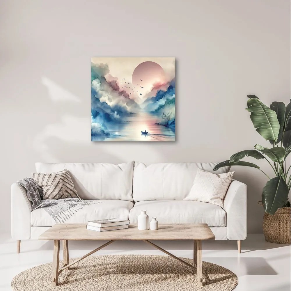 Quadro su tela – Tocco di cielo e terra