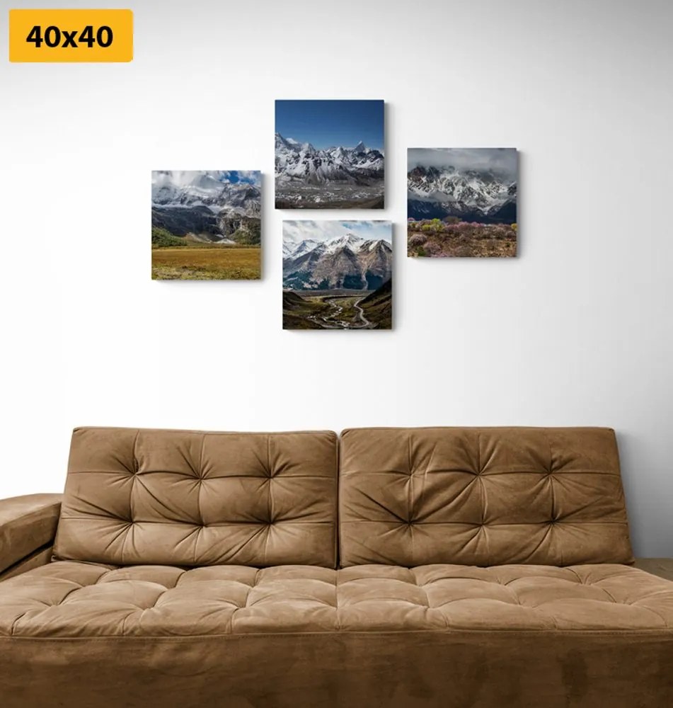 Set di quadri – Per gli amanti delle montagne