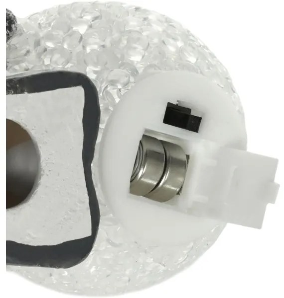 Retlux - Decorazione natalizia LED LED/2xLR44/bianco caldo pupazzo di neve con palla di neve