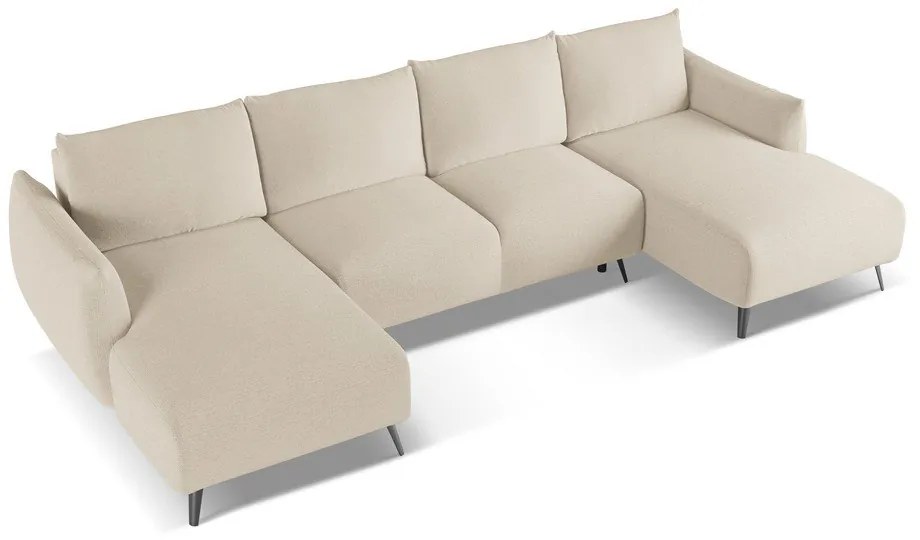 Divano angolare beige Malie – Makamii