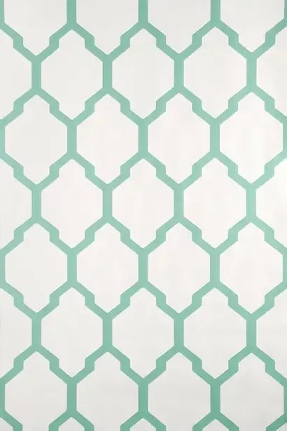 Farrow & Ball Carta da parati Tessella - Arsenic/ Pointing