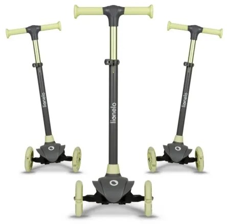 Lionelo - Per bambini scooter JESSY grigio/verde