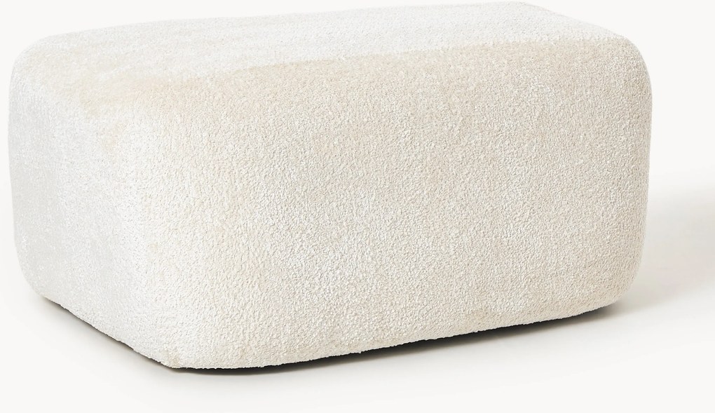 Pouf grande in bouclé Wolke