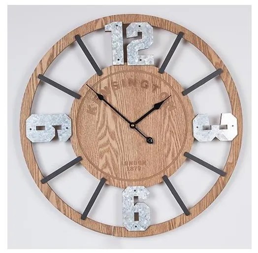 Orologio da parete 1xAA diametro 60 cm beige