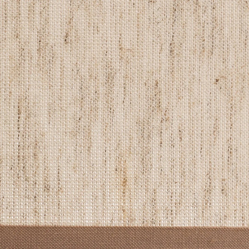 Paralume Roller ecru/beige Ø 50 cm Altezza 24 Duolla, Crema / Ambra, Tessuto / Stoffa / Seta