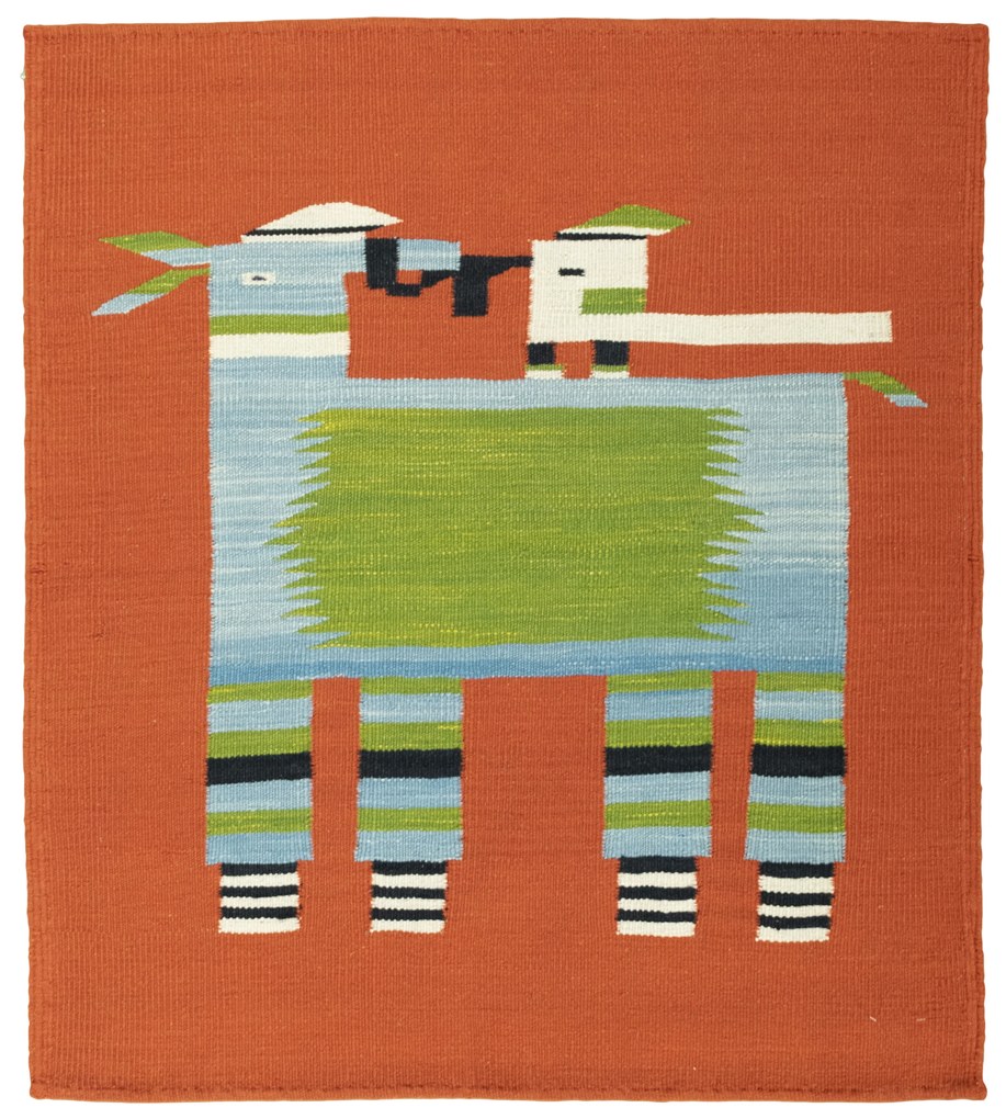 Kilim Tappeto orientale 90 x 100 (Tacchino) Tessuto A Mano
