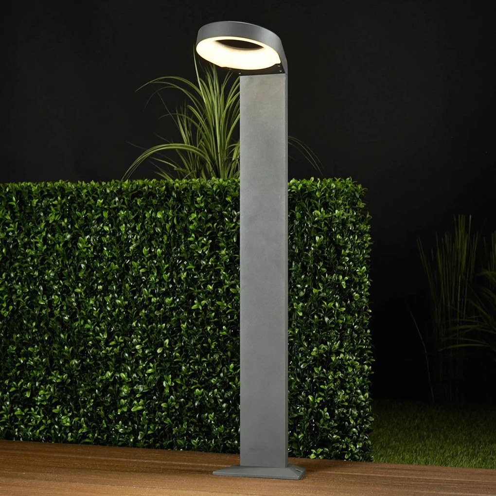 Lucande Moderno lampione a LED Jarka