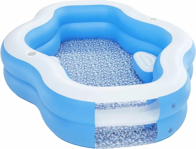 Bestway - Piscina gonfiabile Splashview con sedute e portabicchieri 54409