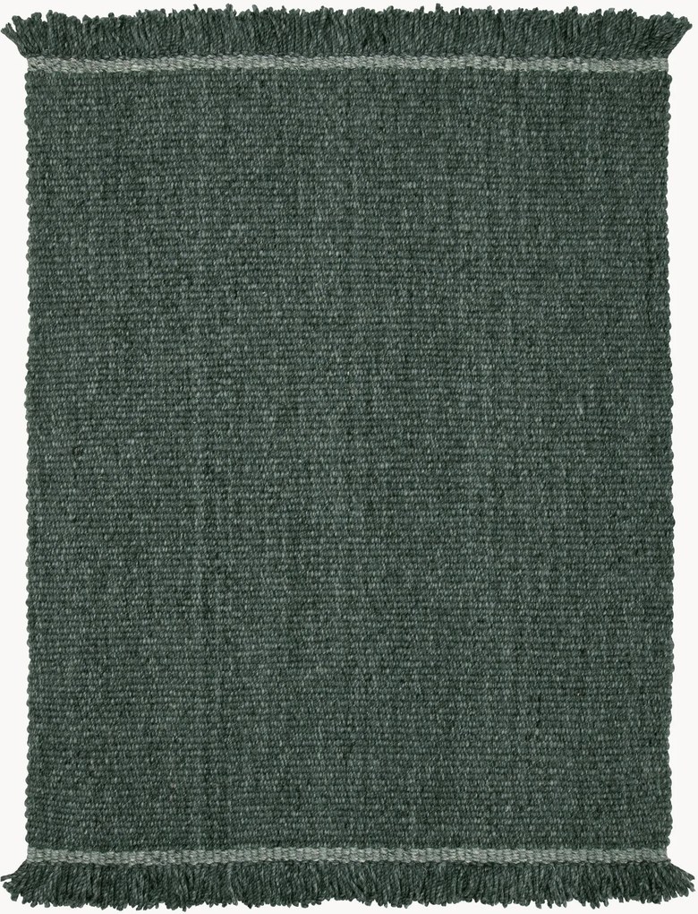 Tappeto in lana a pelo corto tessuto a mano Elmo