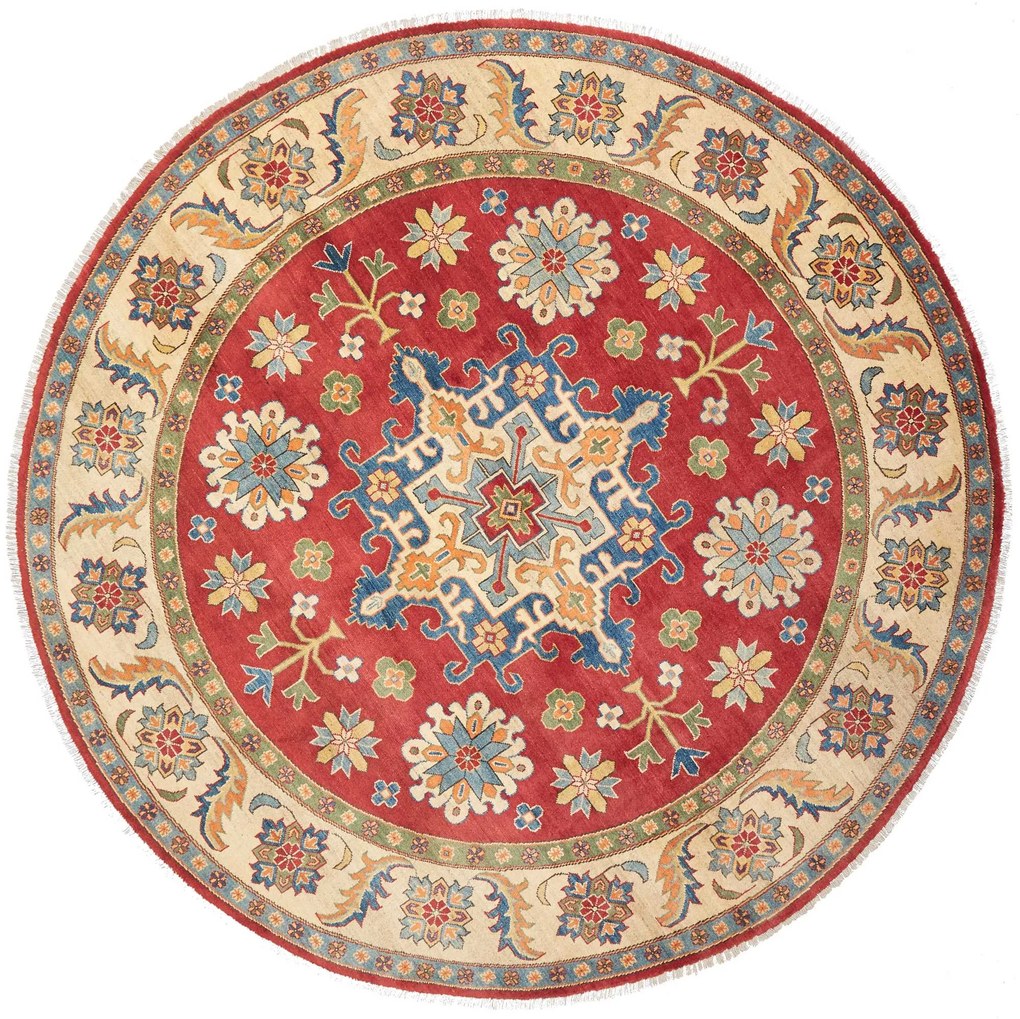 Kazak Tappeto orientale 250 x 250 (Pakistan) Annodato A Mano