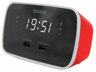 Radio Sveglia Aiwa CRU-19RD Rosso