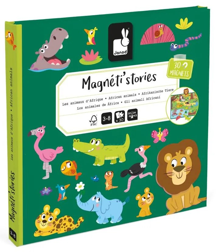 Magnéti'stories - Animali africani