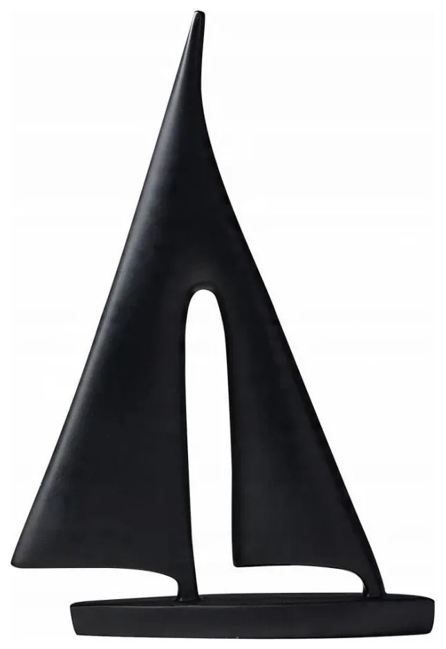 Decorazione da tavolo 21 cm resina/nera