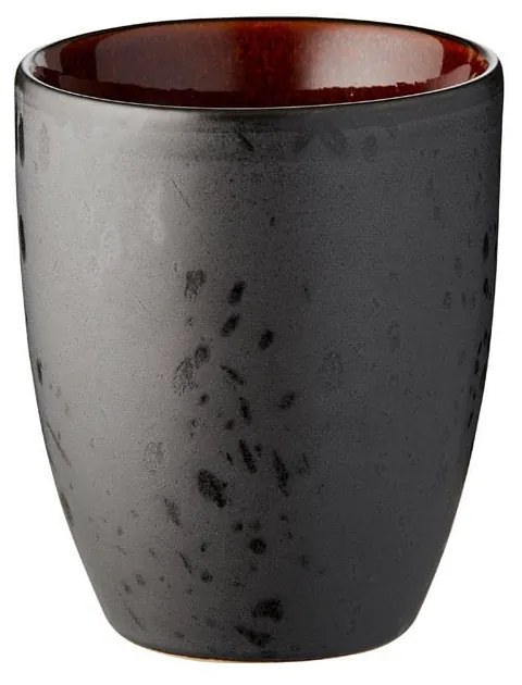 Tazze in set da latte nere in ceramica 4 pz 270 ml Gastro Black/Mix – Bitz