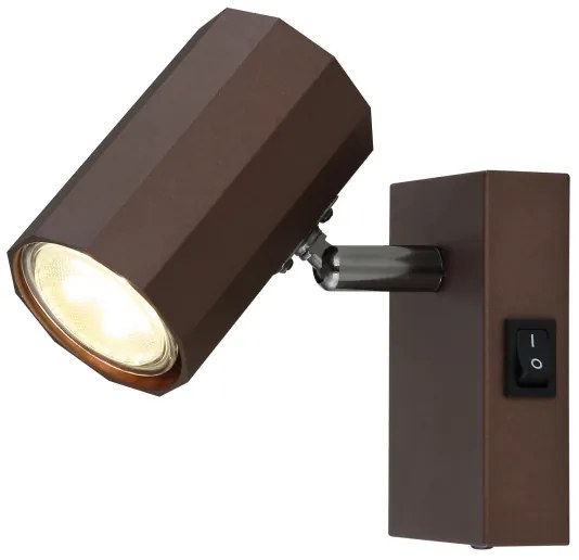 Globo 57919-1 - Faretto da parete JAMES 1xGU10/25W/230V