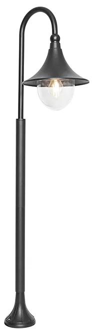 Lanterna da esterno classica nera 125 cm IP44 - Daphne