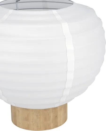 Eglo 44067 - Lampada da tavolo SUMMERHILL 1xE27/40W/230V bianco/beige