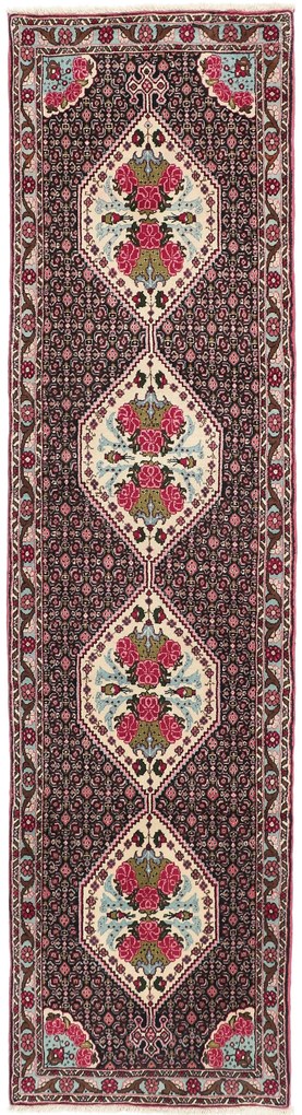 Senneh Tappeto persiano 80x300 (Iran) Annodato A Mano