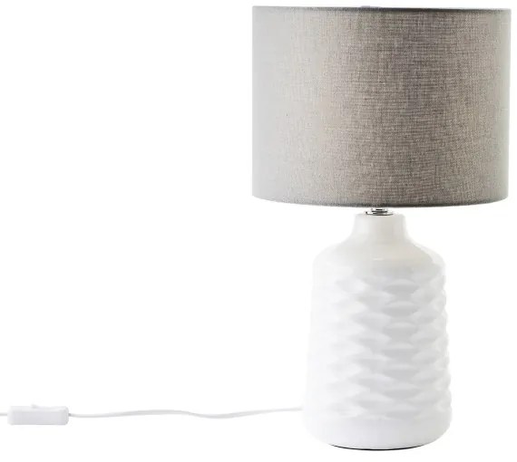 Brilliant - Lampada da tavolo ILYSA 1xE14/40W/230V bianco/grigio