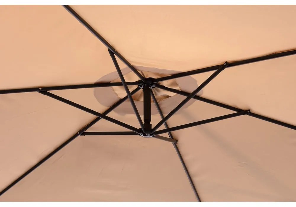 Ombrellone beige ø 300 cm Happy Sun – Bonami Essentials