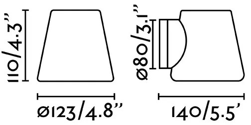 FARO 63510 - Applique da bagno BIANCA 1xG9/6W/230V IP44