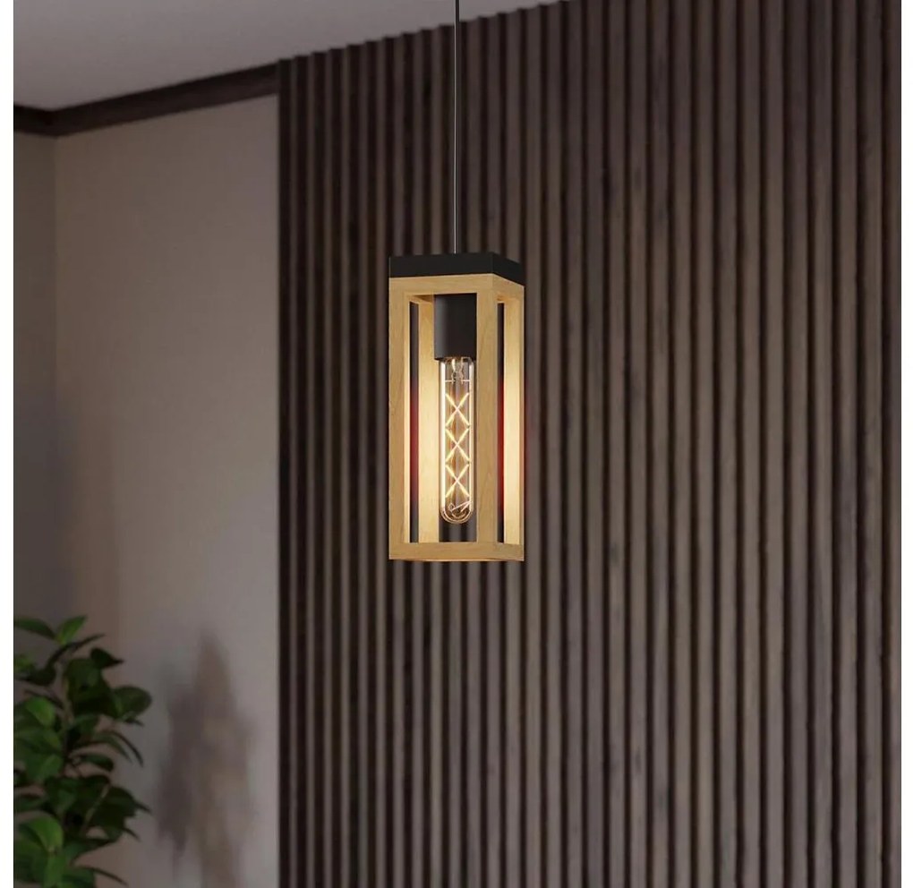 Eglo 43743 - Lampadario a sospensione con filo NAFFERTON 1xE27/40W/230V