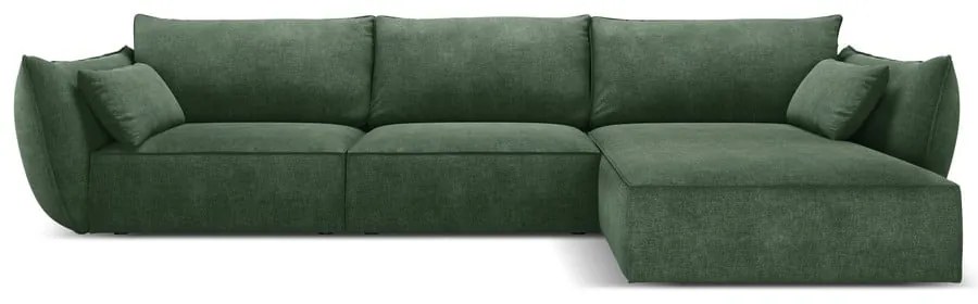 Divano angolare verde scuro (angolo destro) Vanda - Mazzini Sofas