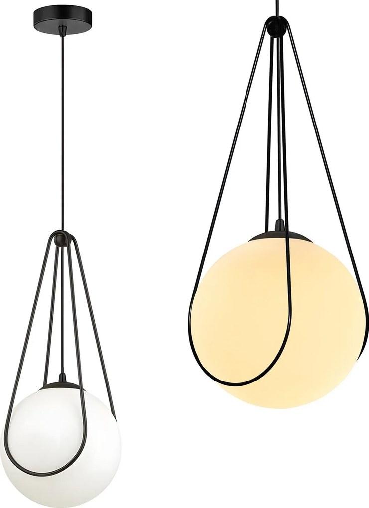 Lampada da soffitto APP1792-1CP 20cm Black