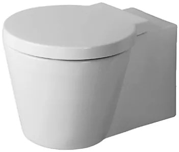 Wc Sospeso a Cacciata 41x575 Bianco Wondergliss Starck1 02100900641 Duravit