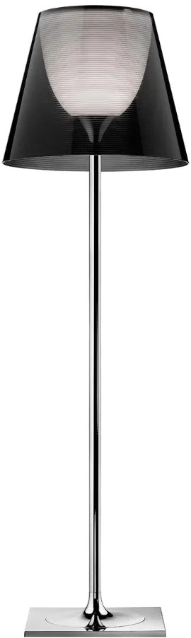 Flos Ktribe Floor 3 Lampada Da pavimento h.183 CM a luce diffusa con dimmer e diffusore esterno Fume