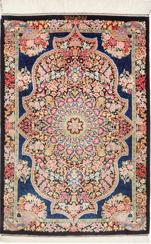 Ghom Tappeto persiano 60 x 90 (Iran) Annodato A Mano