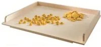 Asse per pasta con bordo in legno di faggio 75x50x7h cm