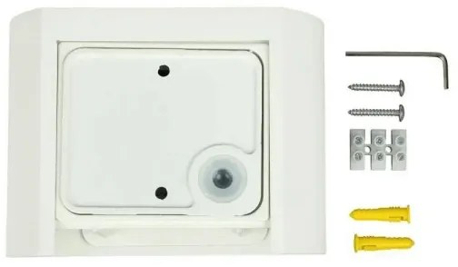 Applique da esterno LED LED/6W/230V 4000K IP65 bianco