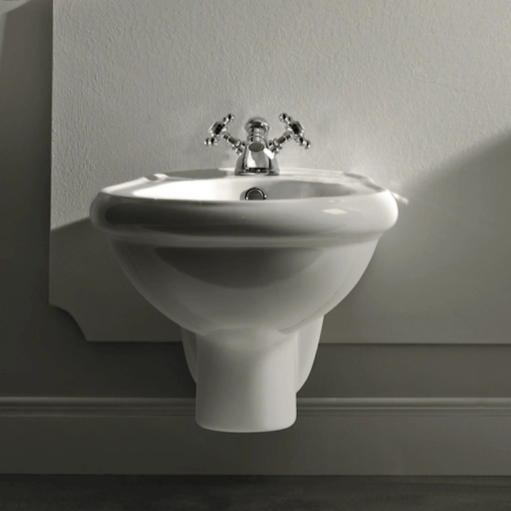 Bidet Sospeso Kerasan Bianco Lucido "Retrò"