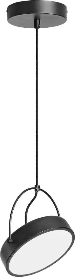 Osram - Lampadario LED a sospensione su cavo DECOR PUCK LED/12W/230V CRI 90 nero