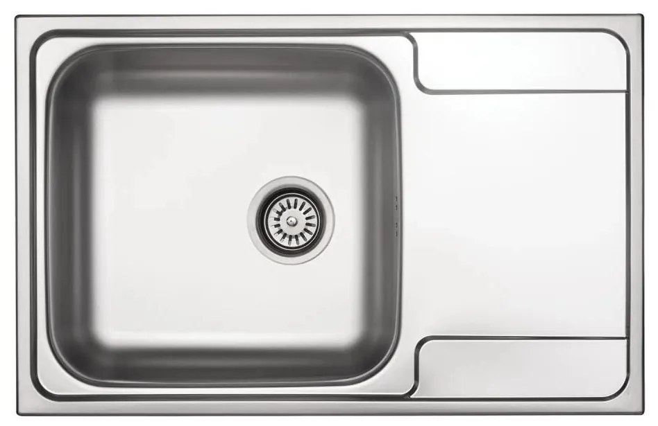 Deante ZEO_011C - Lavello della cucina SOUL 50x79 cm raso