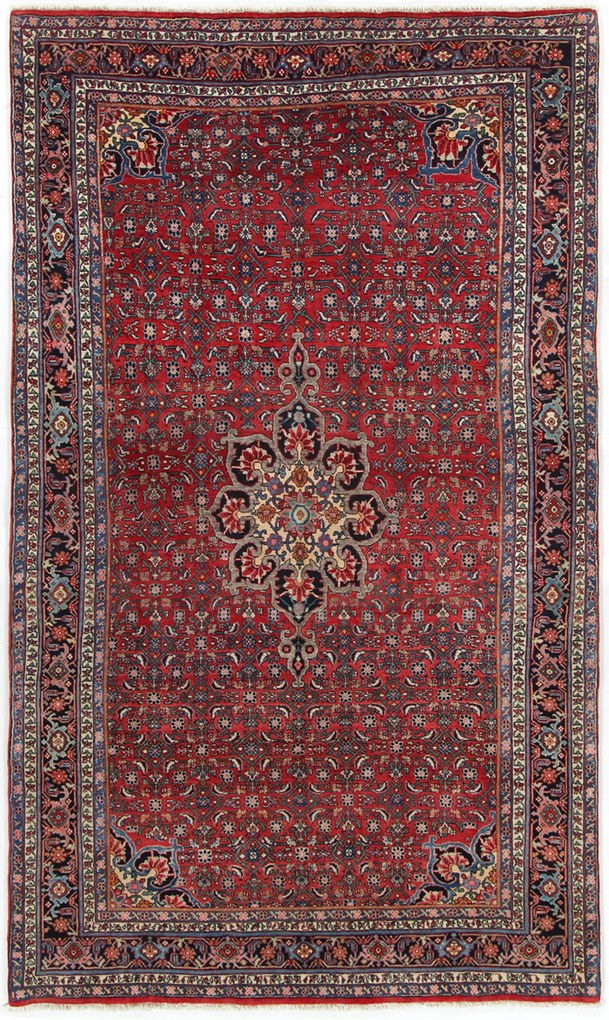 Bidjar Tappeto 230x140 (Iran) Annodato A Mano