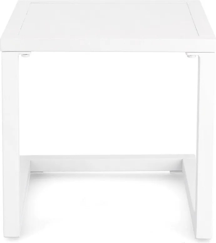 Tavolino da giardino in alluminio 40x40 cm Hilde – Bizzotto