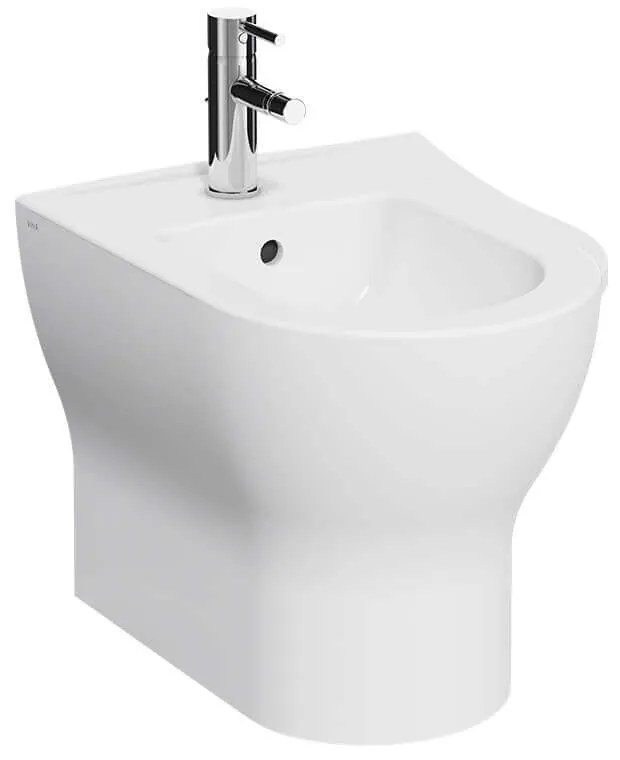 Bidet filo muro a terra Mia Round di Vitra sanitari