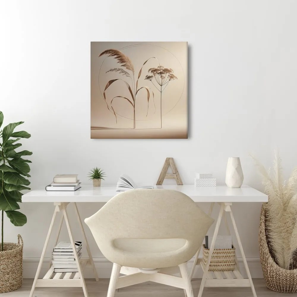 Quadro su tela – Erbe minimaliste