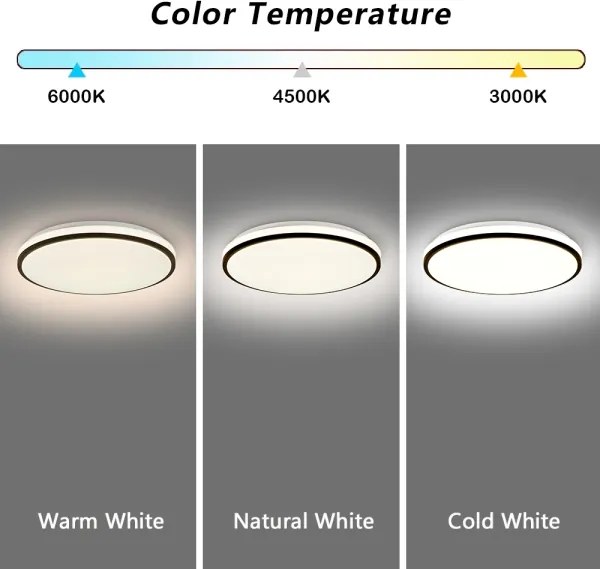 Brilagi - plafoniera LED dimmerabile SMART LED/24W/230V Ø 38 cm Wi-Fi Tuya + telecomando