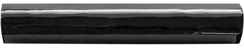 Listello TORELLO PASTELLO NERO LUCIDO L 13 x 2 cm nero