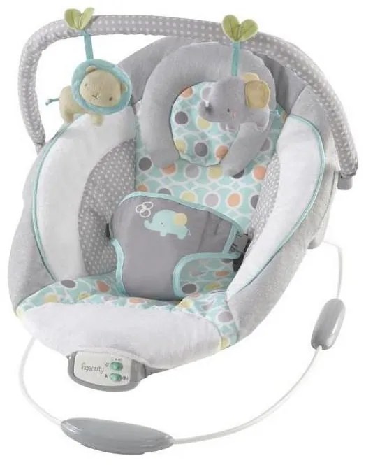 Ingenuity - Lettino vibrante per bambini con melodia MORRISON 3xC