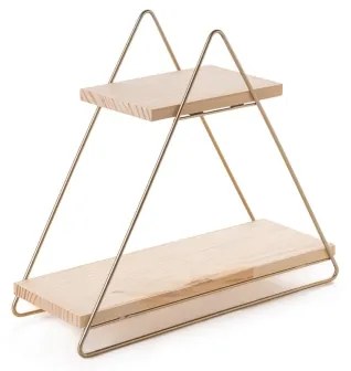 Organizzatore per scaffali 35x40 cm oro