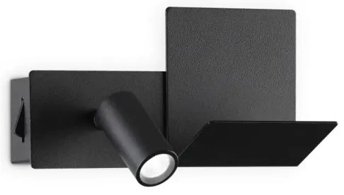 Ideal Lux - Applique a LED KOMODO LED/4,5W/230V USB CRI 90 nero