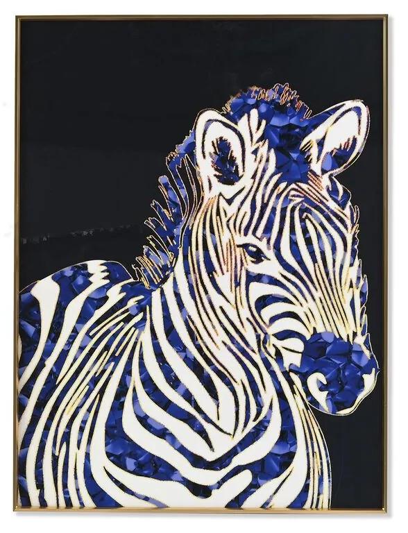Quadro DKD Home Decor Zebra Moderno (60 x 3 x 80 cm)