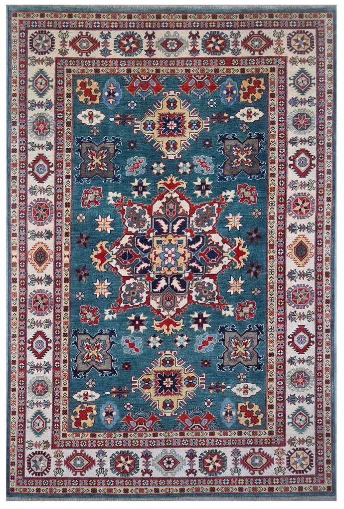 Kazak Tappeto orientale 300 x 190 (Pakistan) Annodato A Mano