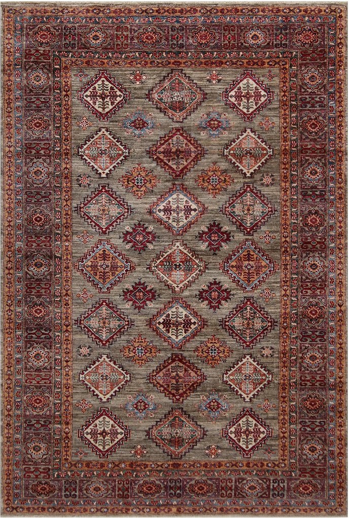 Kazak Tappeto 260x170 (Pakistan) Annodato A Mano